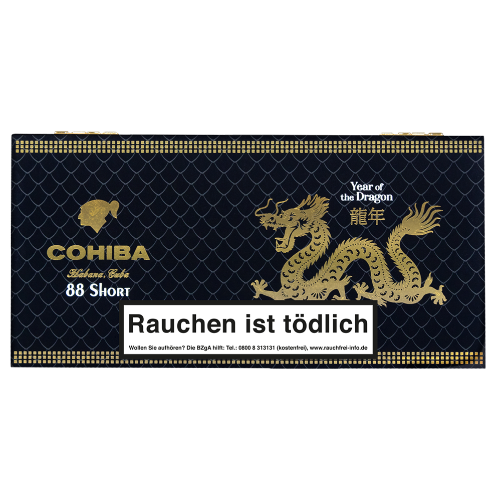 Cohiba Short 88 Year of the Dragon Edicion Limitada 2024, 88 treasures for the Year of the Dragon