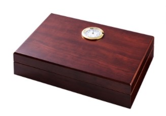 Angelo Mini Humidor Wurzelholz Dekor