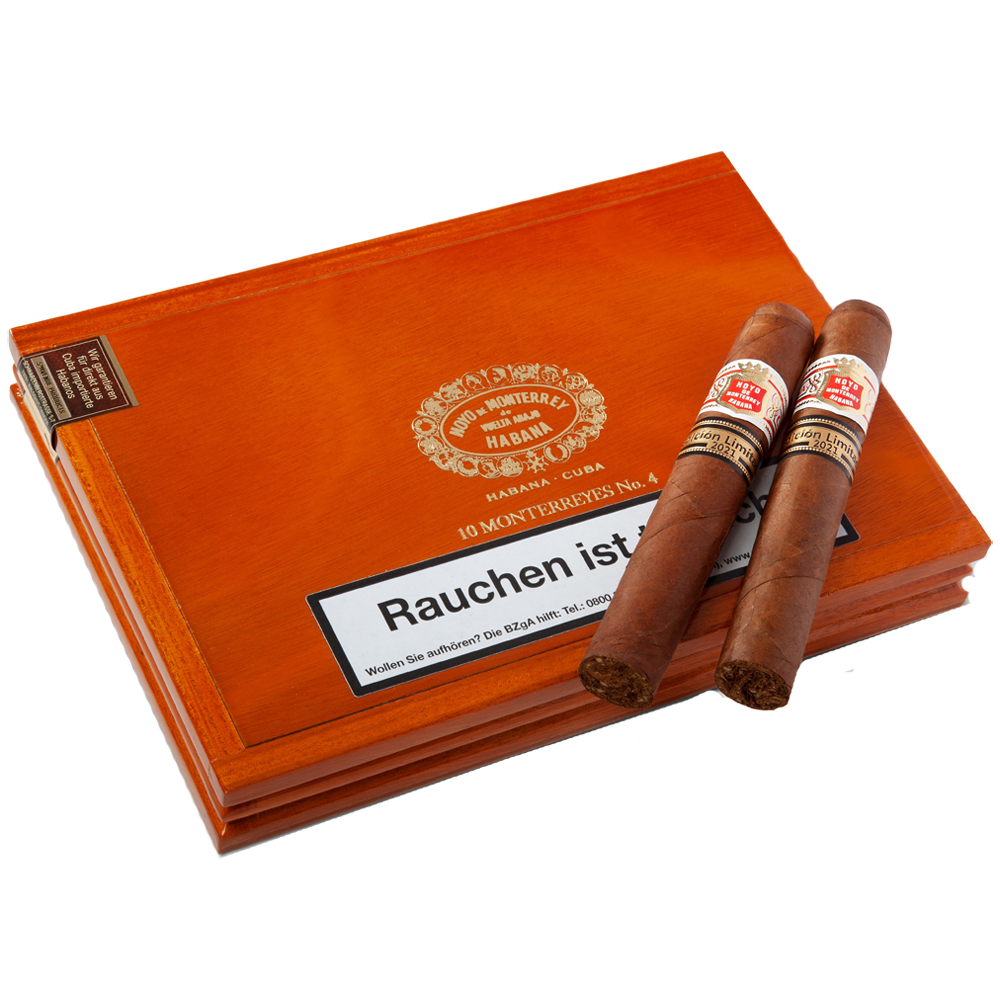 Hoyo de Monterrey Edicion Limitada 2021 Monterreyes No. 4 closed box of 10