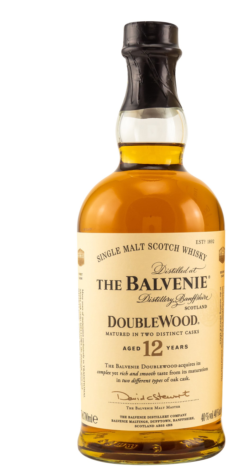 The Balvenie Double Wood 12 Jahre mit unverwechselbarem Geschmack