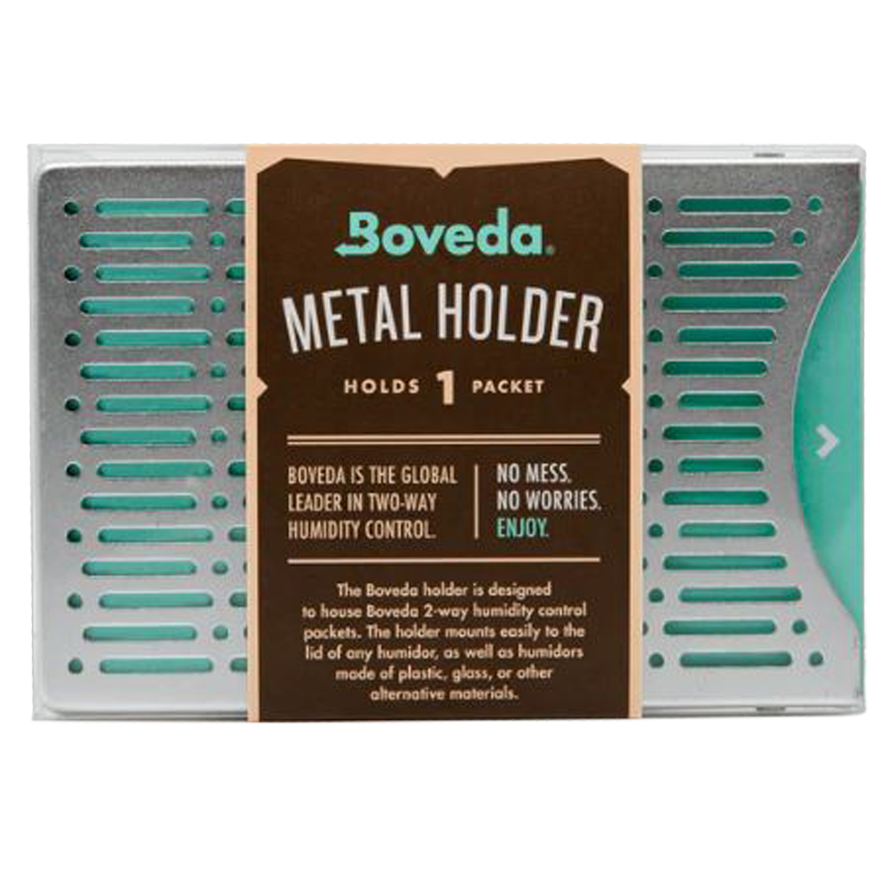 Boveda humidor holder aluminum 1 piece for 60 gram Bovedas