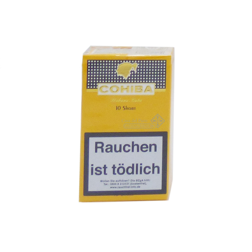 Buy the Cohiba Short cigarillos here for short enjoyment. 