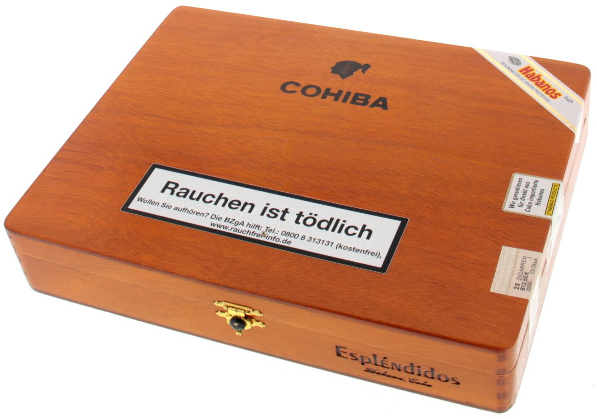 Cohiba Esplendidos in 25er Kiste verfügbar 