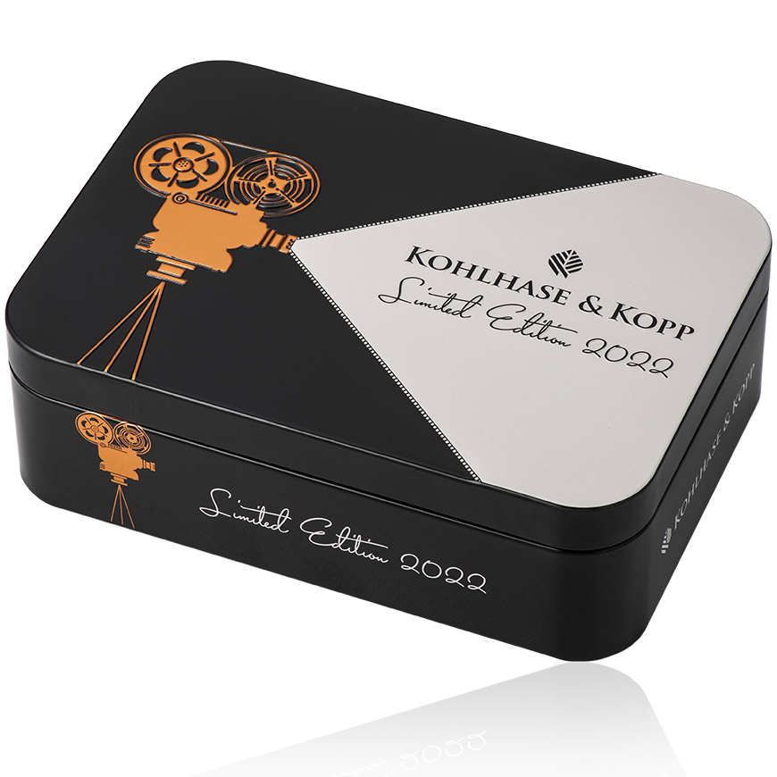 Kohlhase & Kopp Limited Edition 2022 Hollywood 100g Dose geschlossen