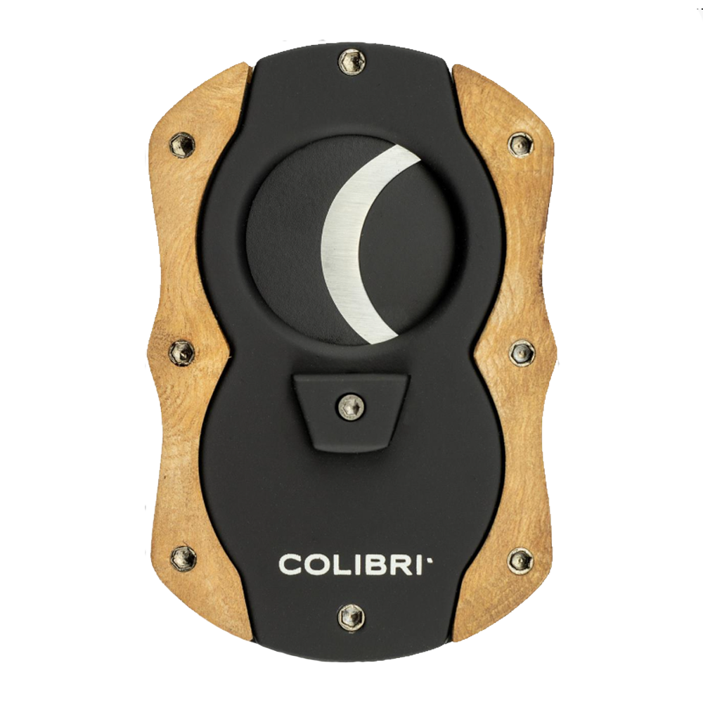 The Colibri cigar cutter Cut-Wood in light brown