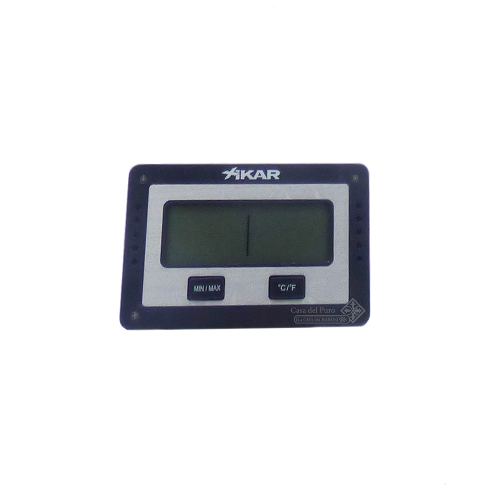 Xikar PuroTemp Digital Hygrometer Square