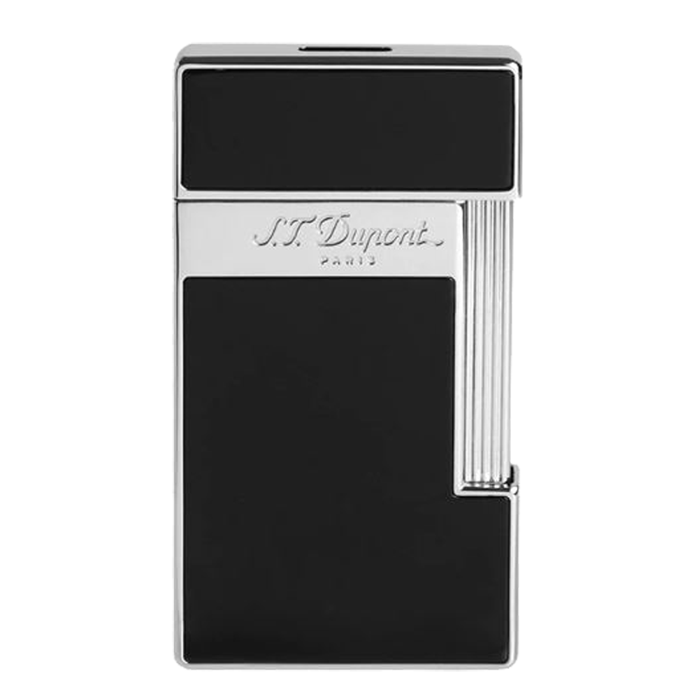 S.T. Dupont Slimmy black lacquer/chrome as the latest series from Dupont 