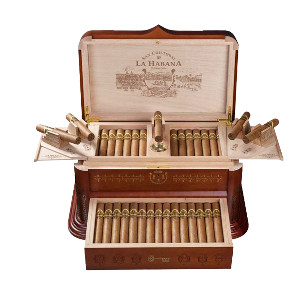 San Cristobal de la Habana Humidor offen