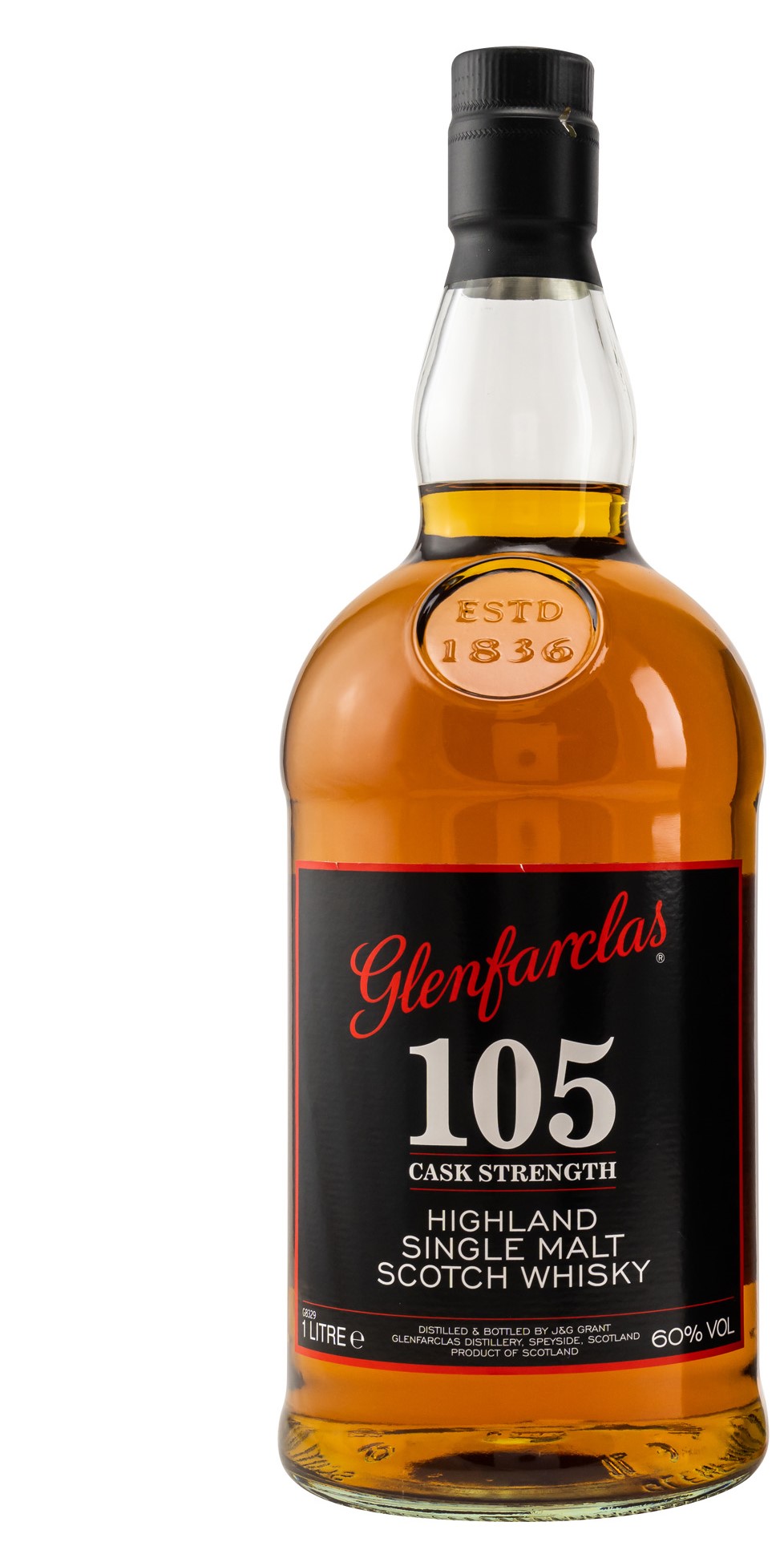 Glenfarclas Highland 105 Cask Strength full of power 