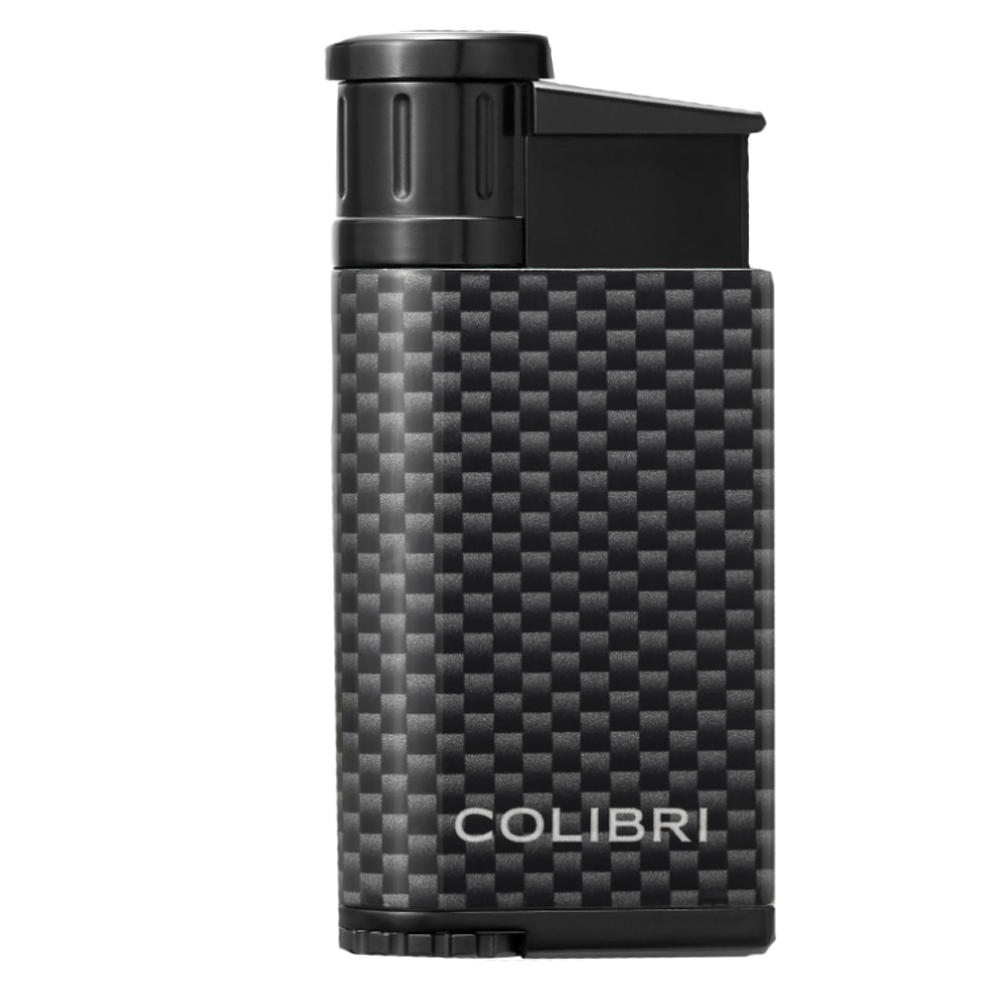 Colibri Evo Carbondesign Schwarz ein Feuerzeug bei dem es auf die inneren Werte ankommt