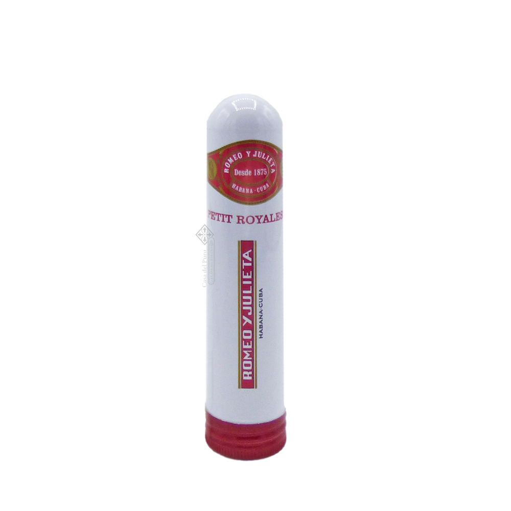 Romeo y Julieta Petit Royales in practical aluminium tube 