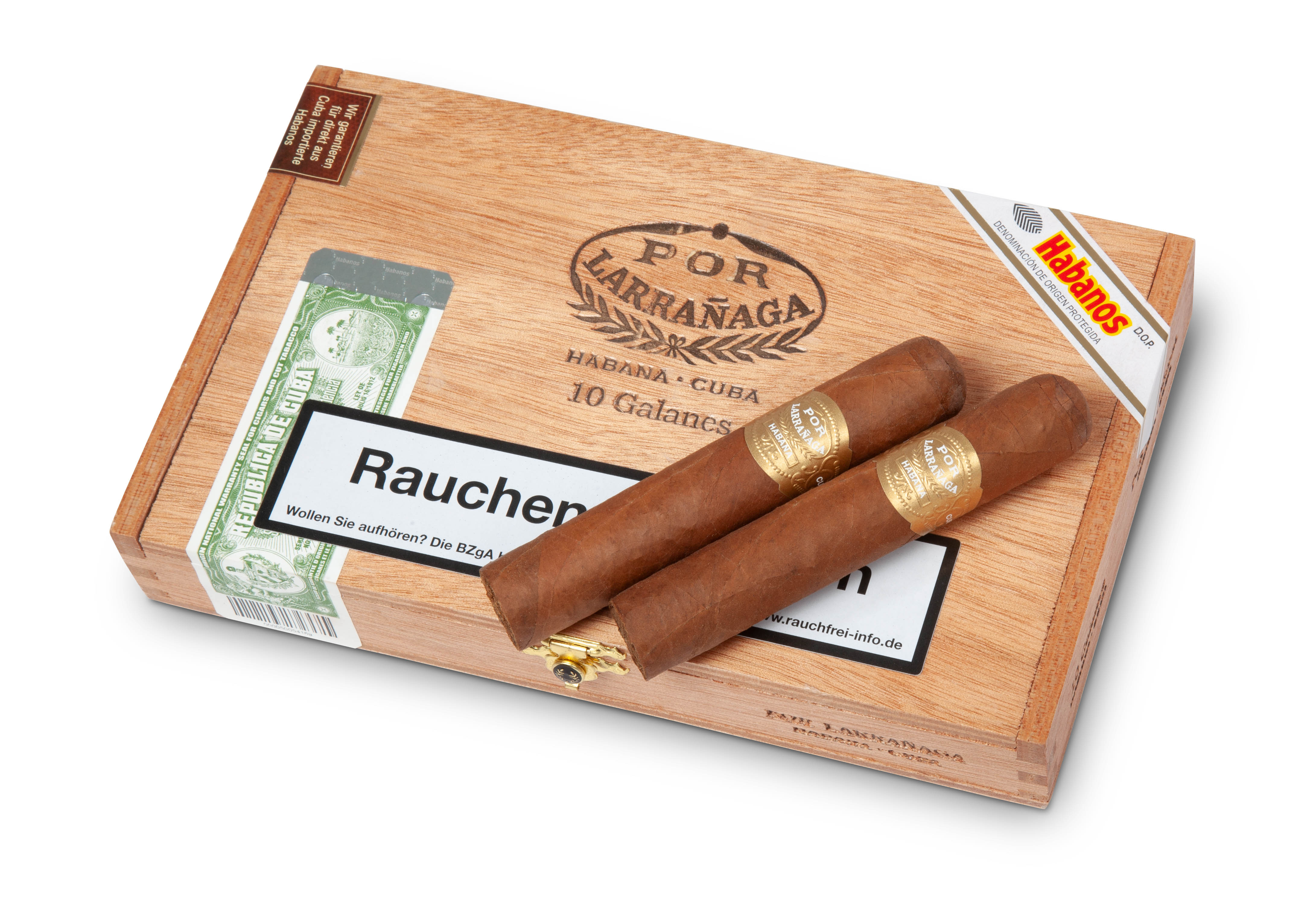 Por Larranaga Galanes in the box of 10 buy online here