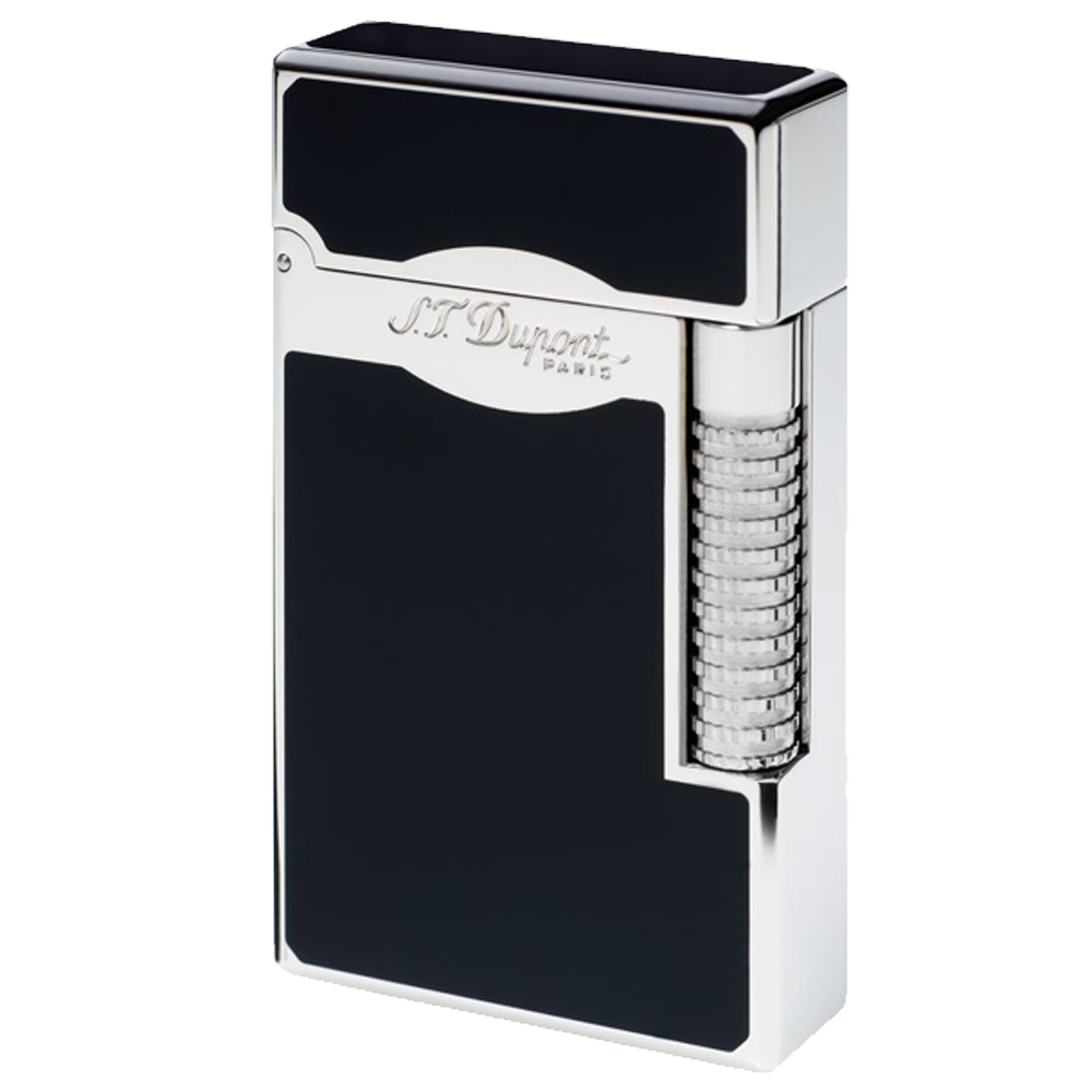 Pure luxury from S.T. Dupont Le Grand STD black natural lacquer palladium