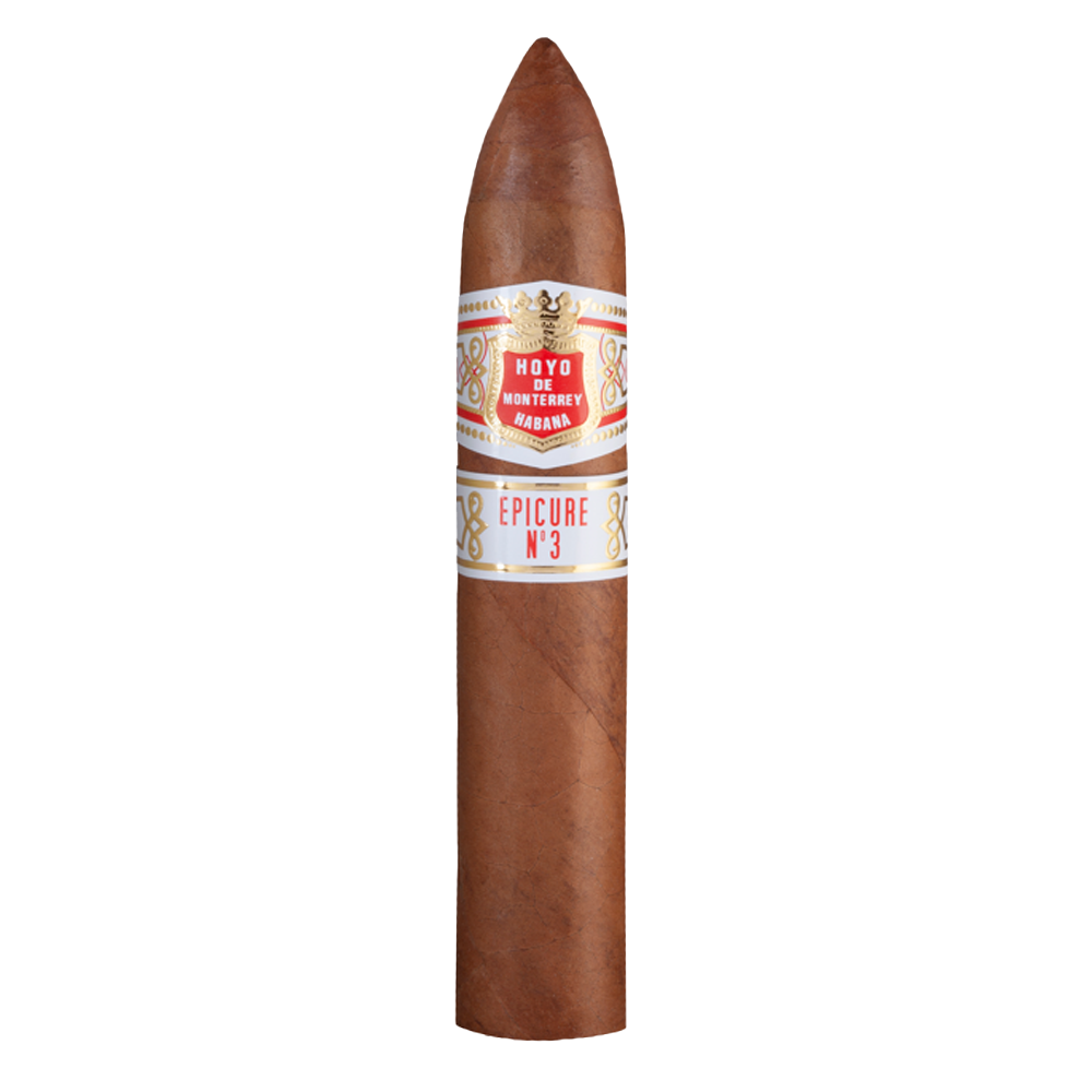 Hoyo de Monterrey Epicure No. 3, top class with pointed head