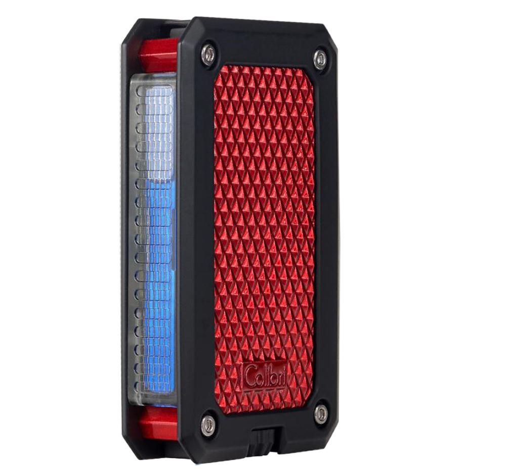 Colibri Rally Single Jet schwarz matt/rot mit großer Tankanzeige 