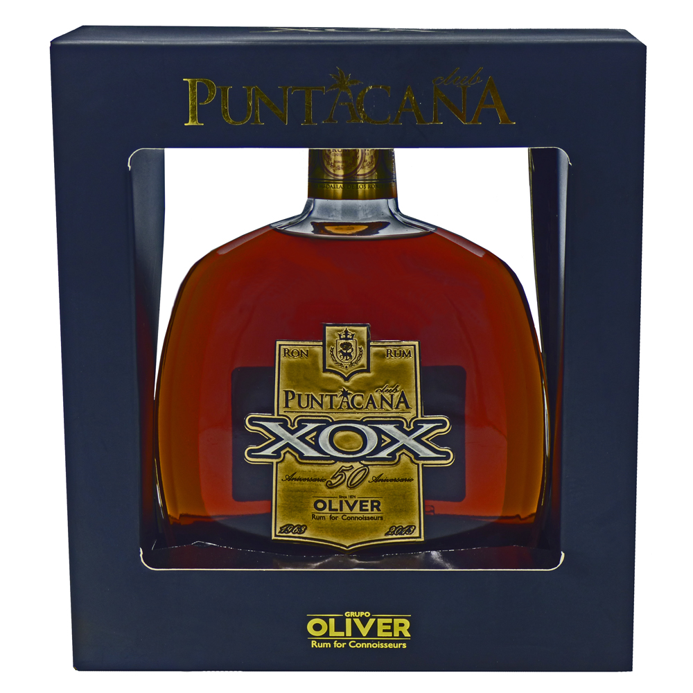 Punta Cana XOX 50th Aniversario Rum mit unvergleichlichem Geschmack 