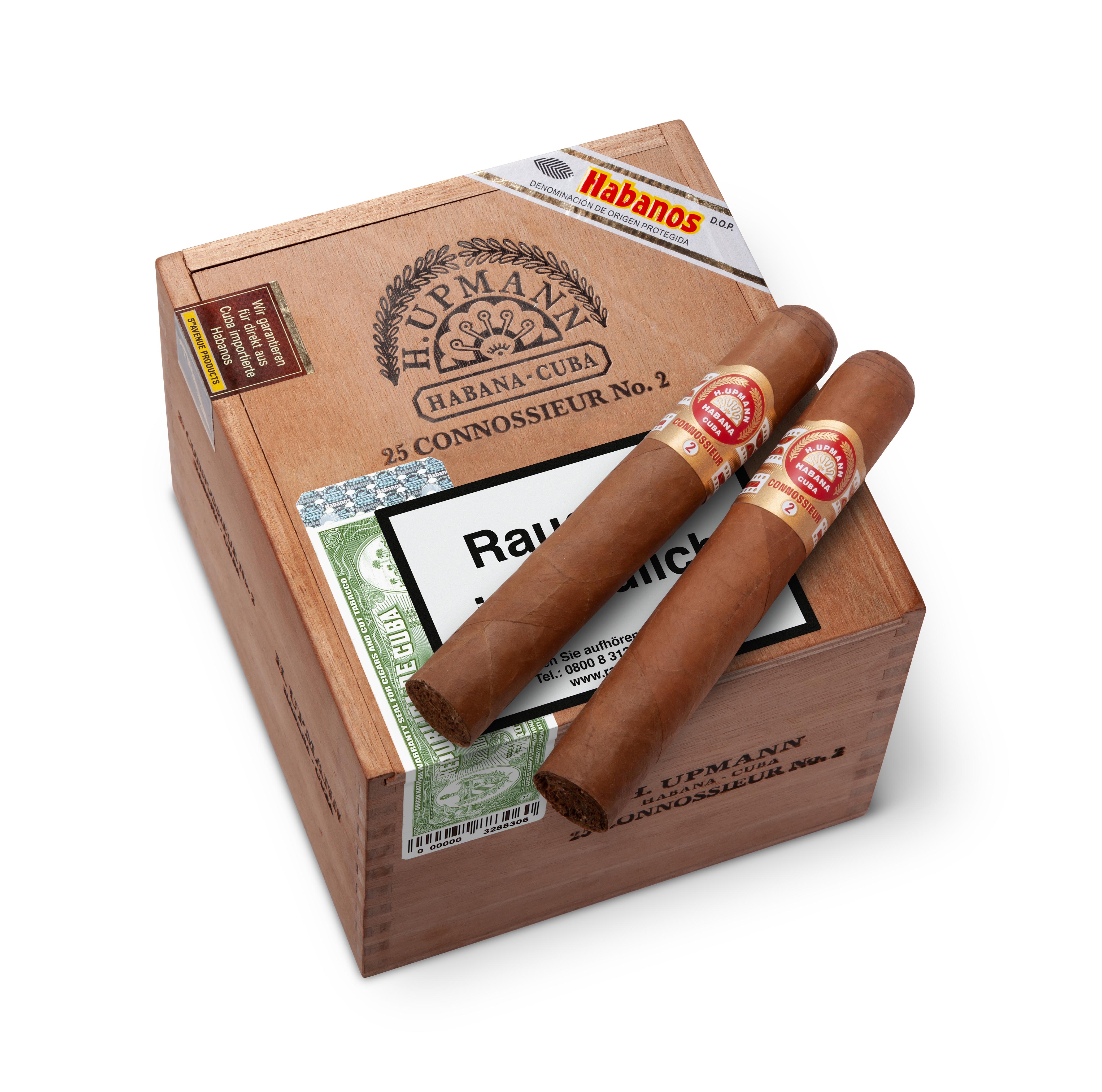 H. Upmann Connossieur No. 2 als 25er Kabinett Kiste 