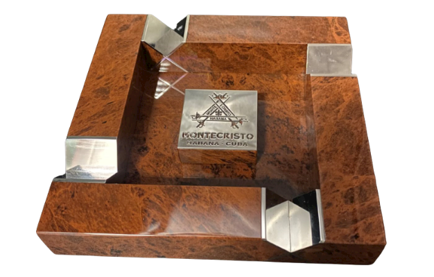 Montecristo Aschenbecher Edition Limitada 2022 ein luxuriöser Aschenbecher aus Obsidian