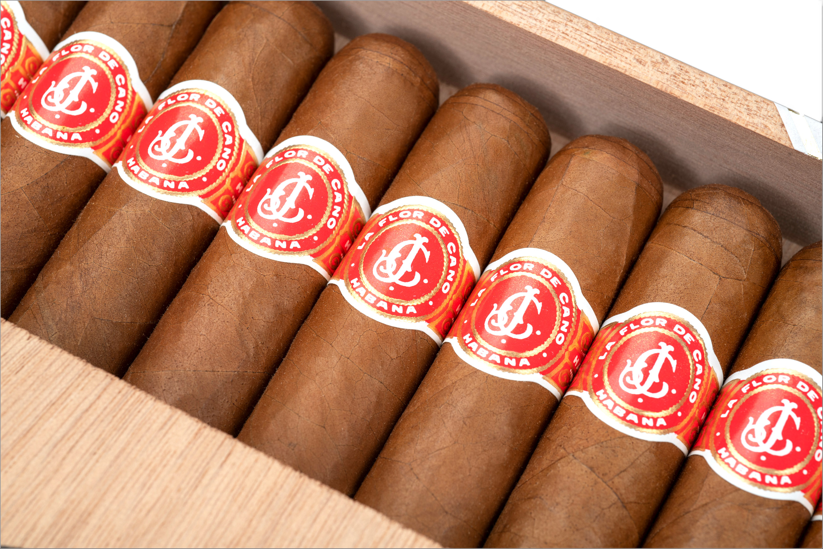 La Flor de Cano Elegidos in the open box