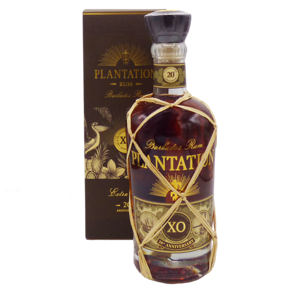 Plantation XO 20th Aniversay Umverpackung mit Flasche