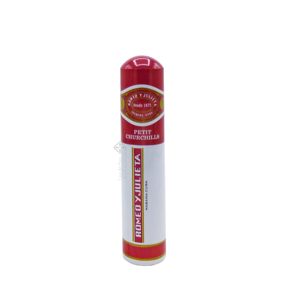 Romeo y Julieta Petit Churchill in aluminium tubos